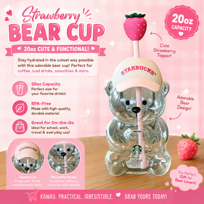 Strawberry Bear in box