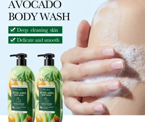2 PC! Sadoer Body wash 14 FL OZ