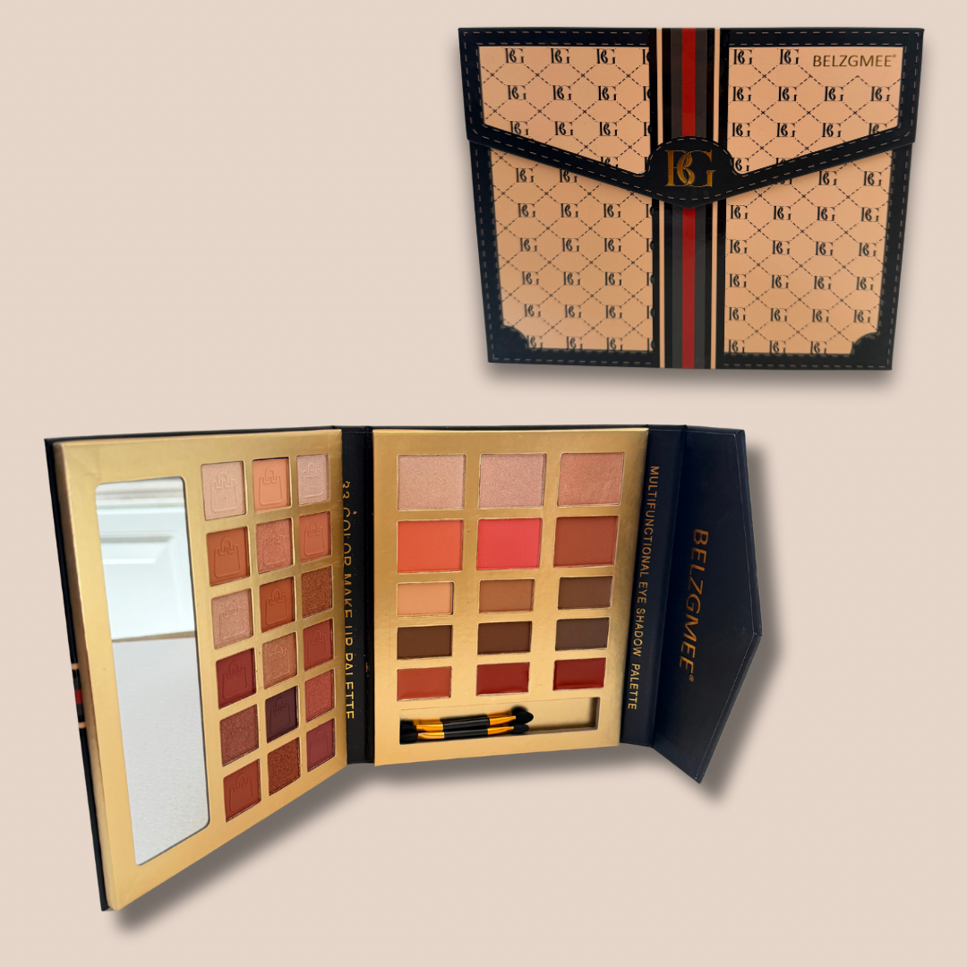 Eyeshadow Palette Book- and Lip palette combo
