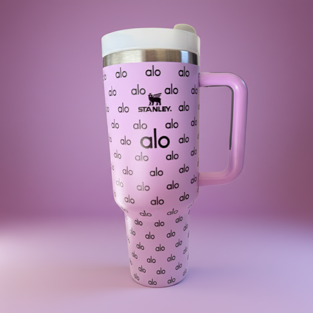 Purple A 40 OZ TUMBLER