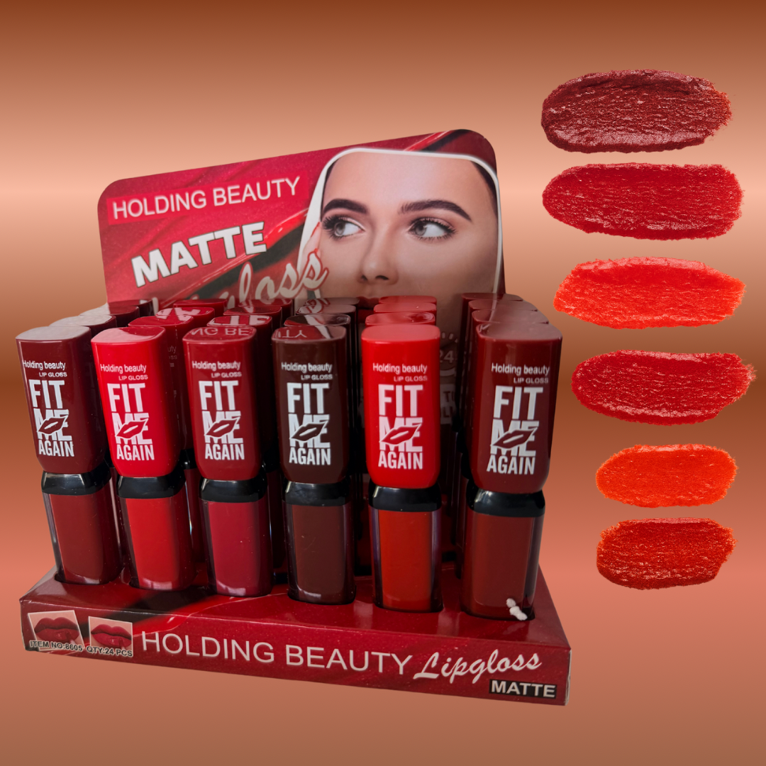 24 PC Large Liquid Lipstick- FITME- Matte