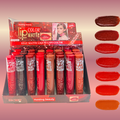 24 PC Liquid Lipstick- FITME- Matte