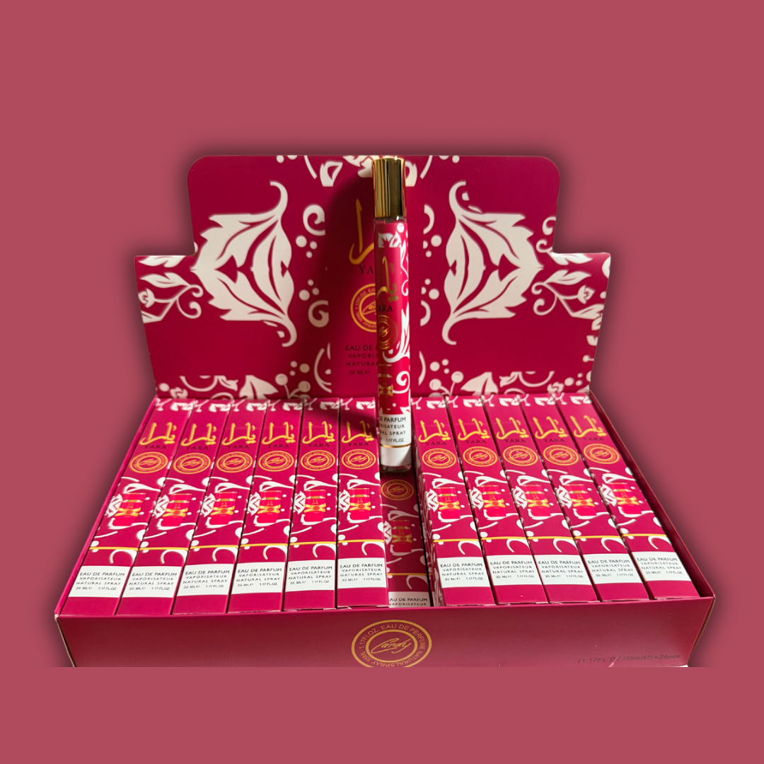24 PIECE BOX Yara Candy by Lattafa BOX Travel size
