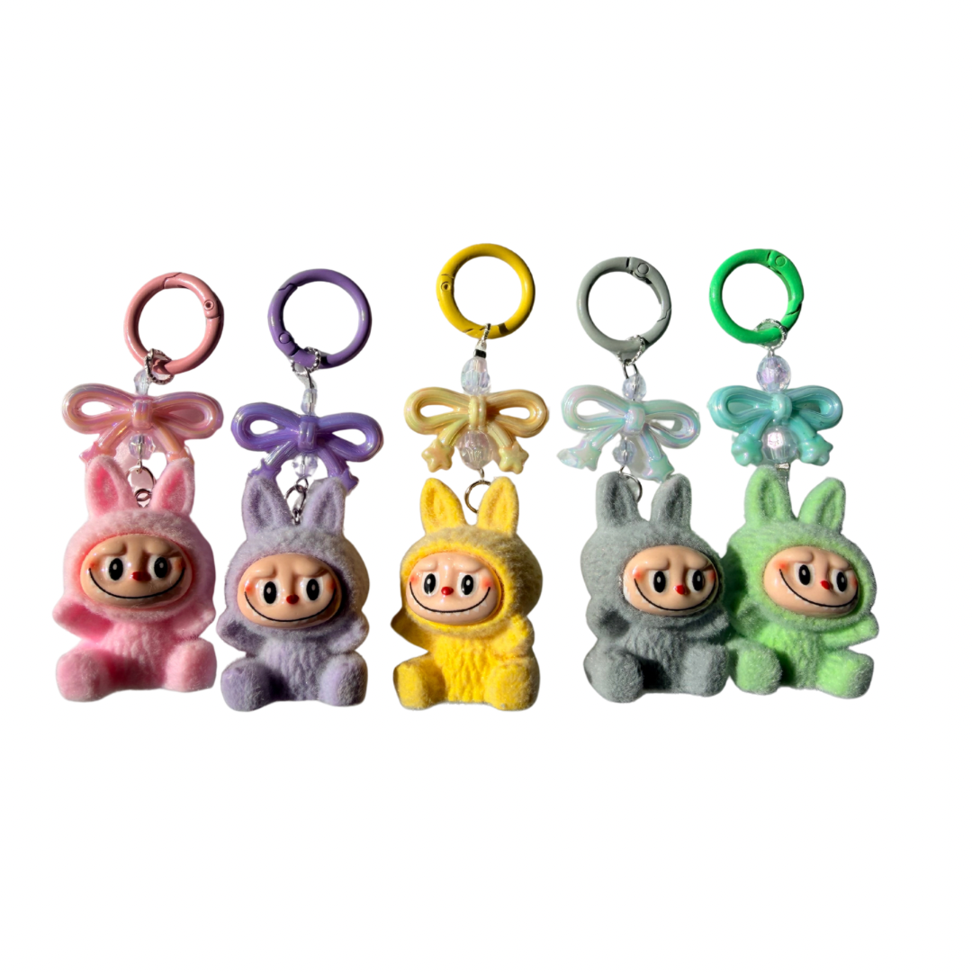5 PACK Keychains LABU