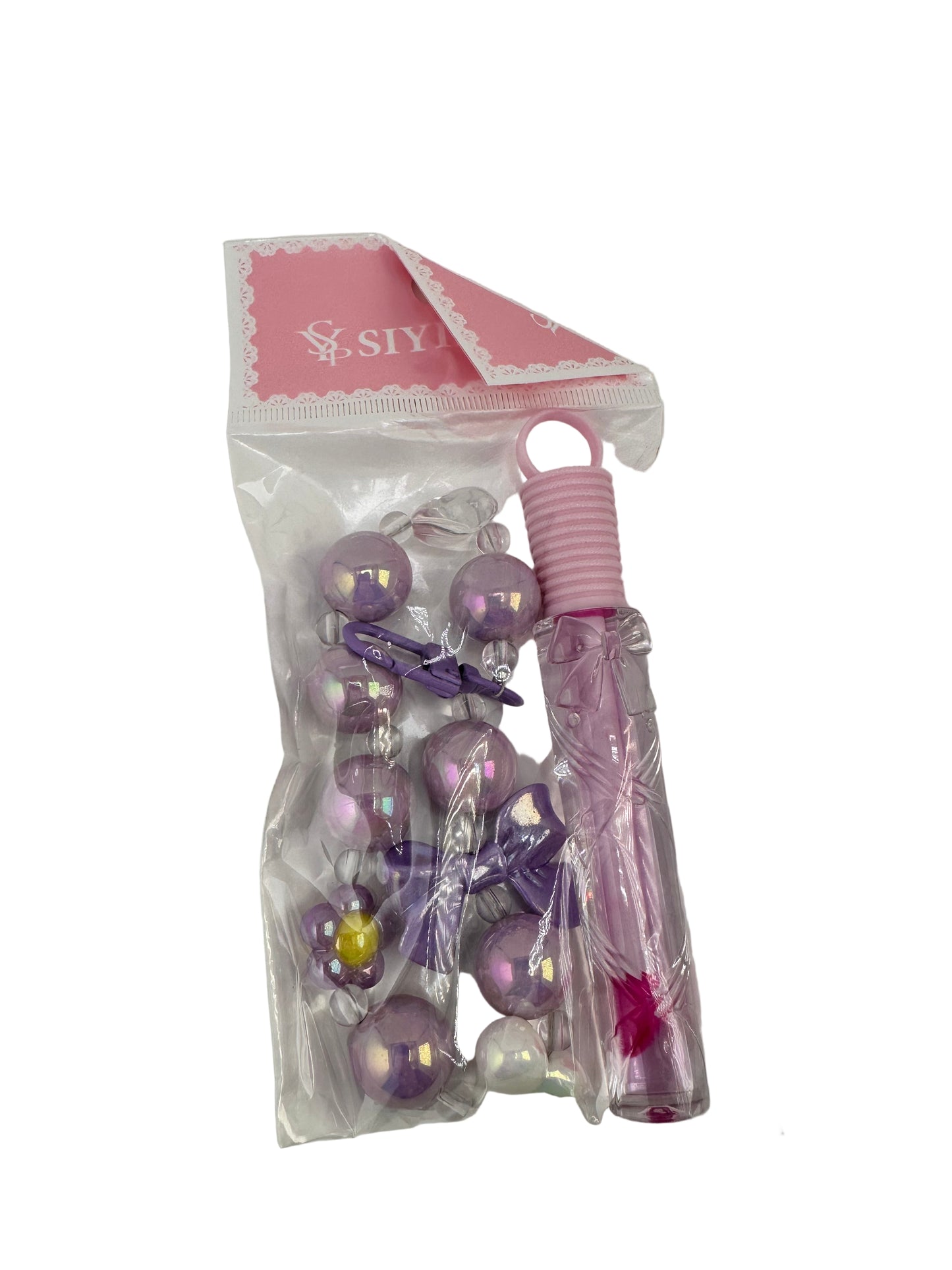 21 PC LipGloss Charm Bracelet Combo Box-Individually bagged