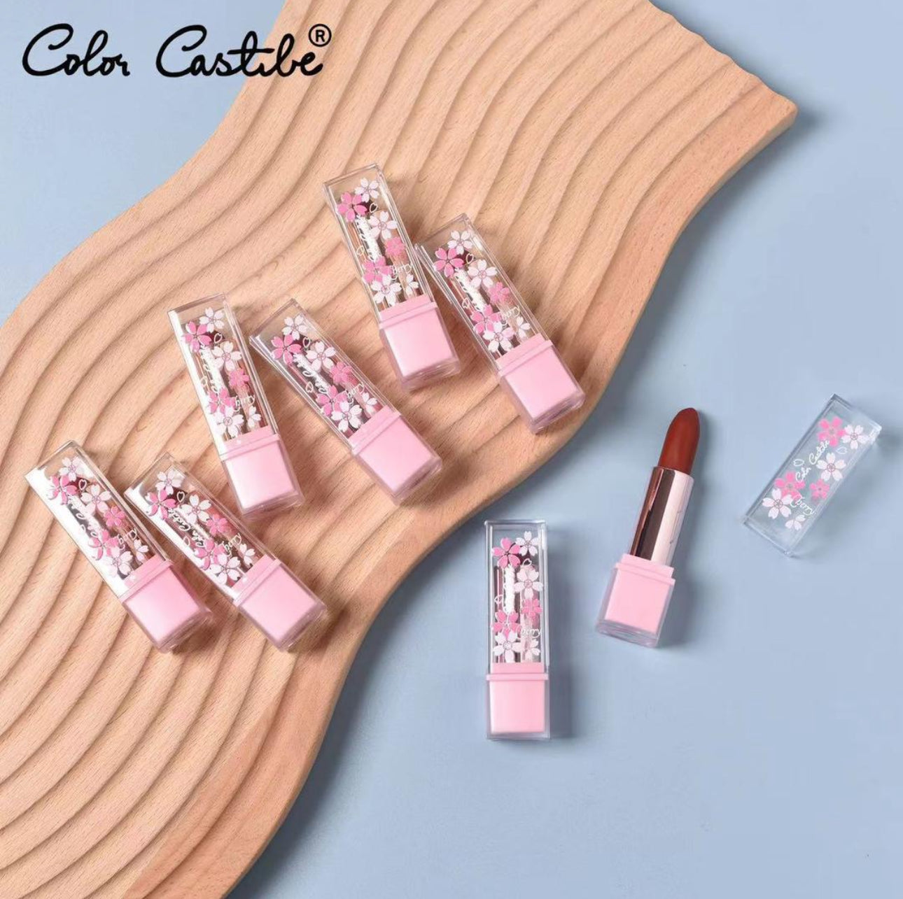 Cherry Blossom Matte Lipstick Box of 24 Dani's Wholesale