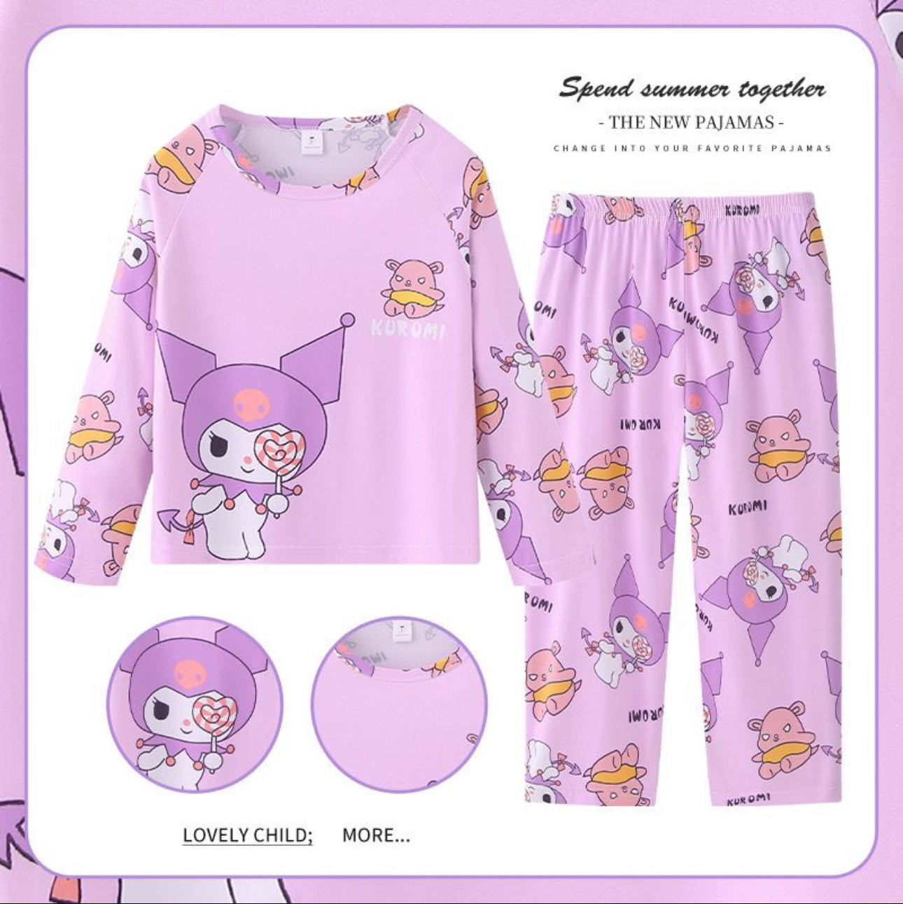 2 PC Children's PJ Sets- Kuku