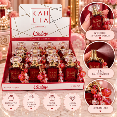 12 PC Viral Keychains Eden apple
