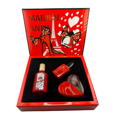 3 PC Perfume Gift Set Floral Rose