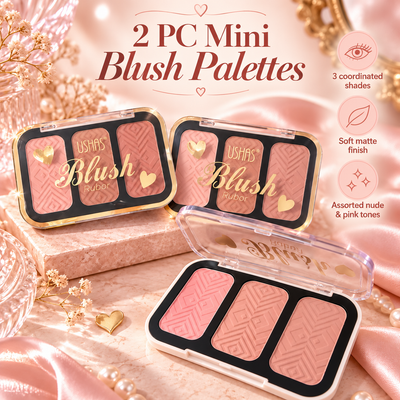 2 PC Mini blush palettes