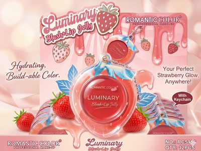 12 PC Jelly Blush/Lip Tint