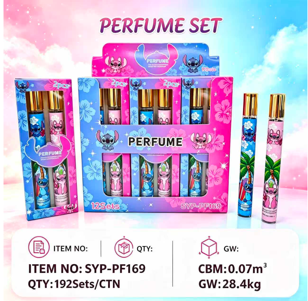 12 PC set of 2pc travel perfume gifts! 24 pcs total