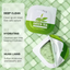 3 Boxes SADOER Green Tea Clay Mask (8PCS inside)