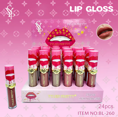 YSP Lip Gloss 24 PC- Super Creamy and colored gloss