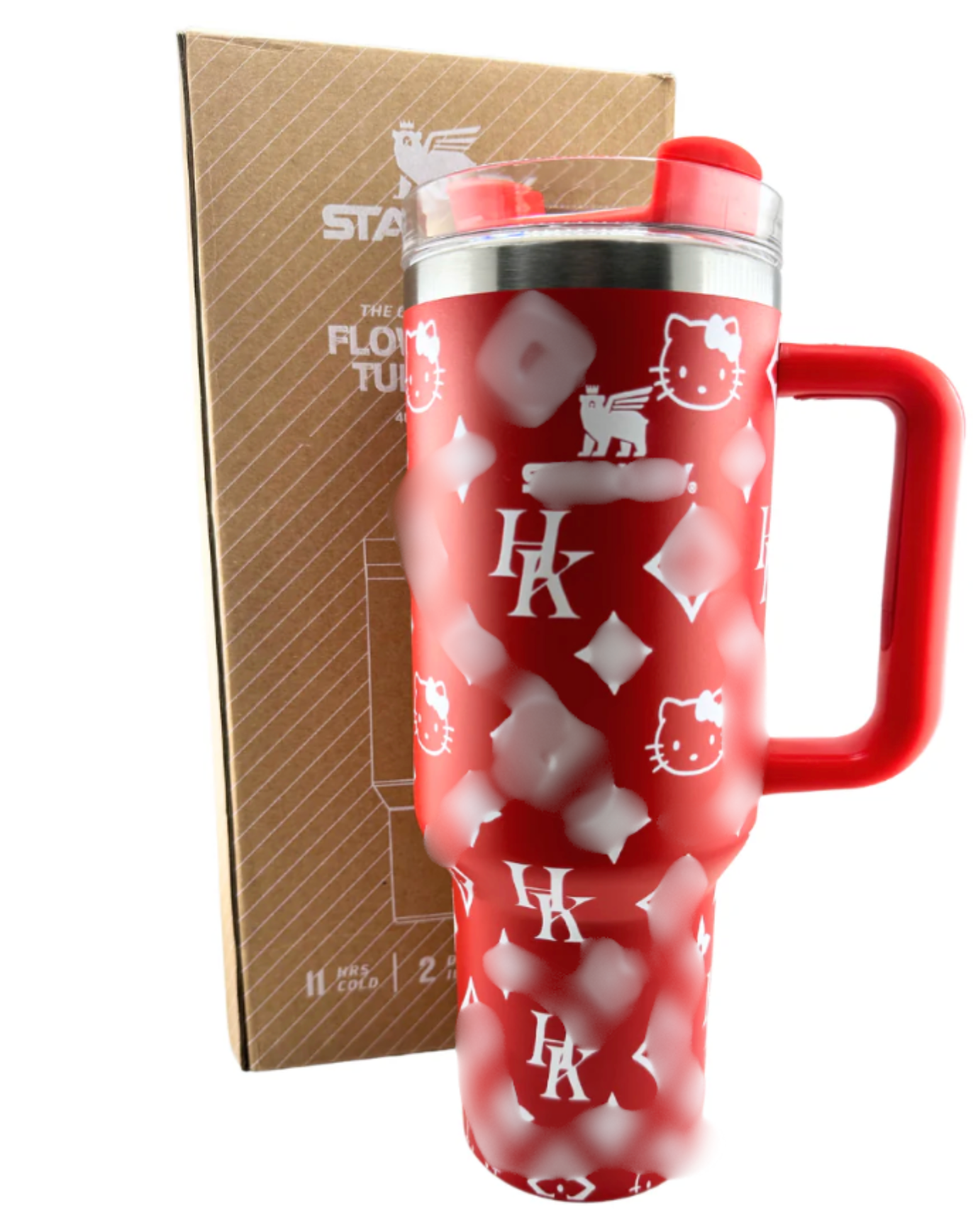 Mega Bundle 6 Pieces❣️ Custom RED 40OZ Tumbler