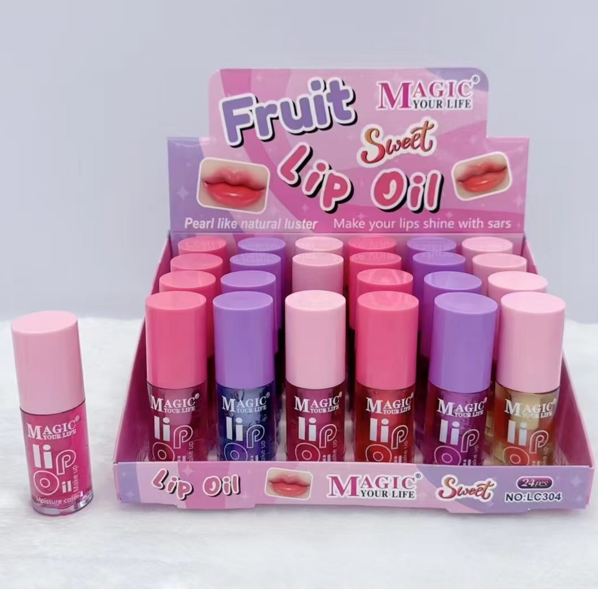 Fruit Sweet Lip Oils 24 PC