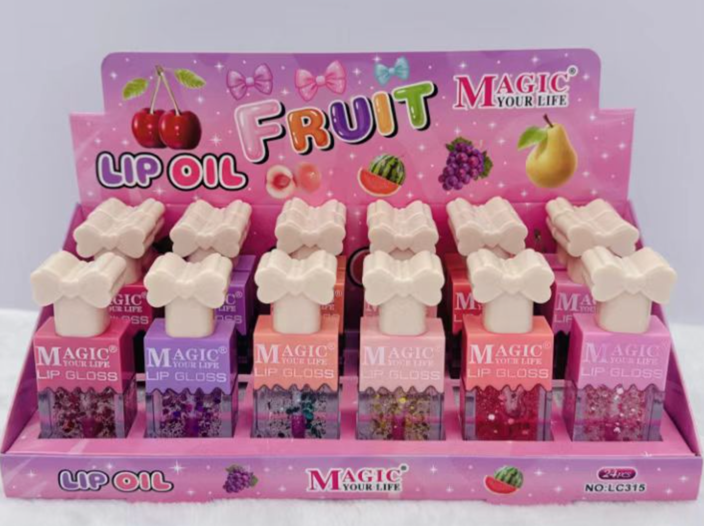 Fruity Lip Gloss Glitter