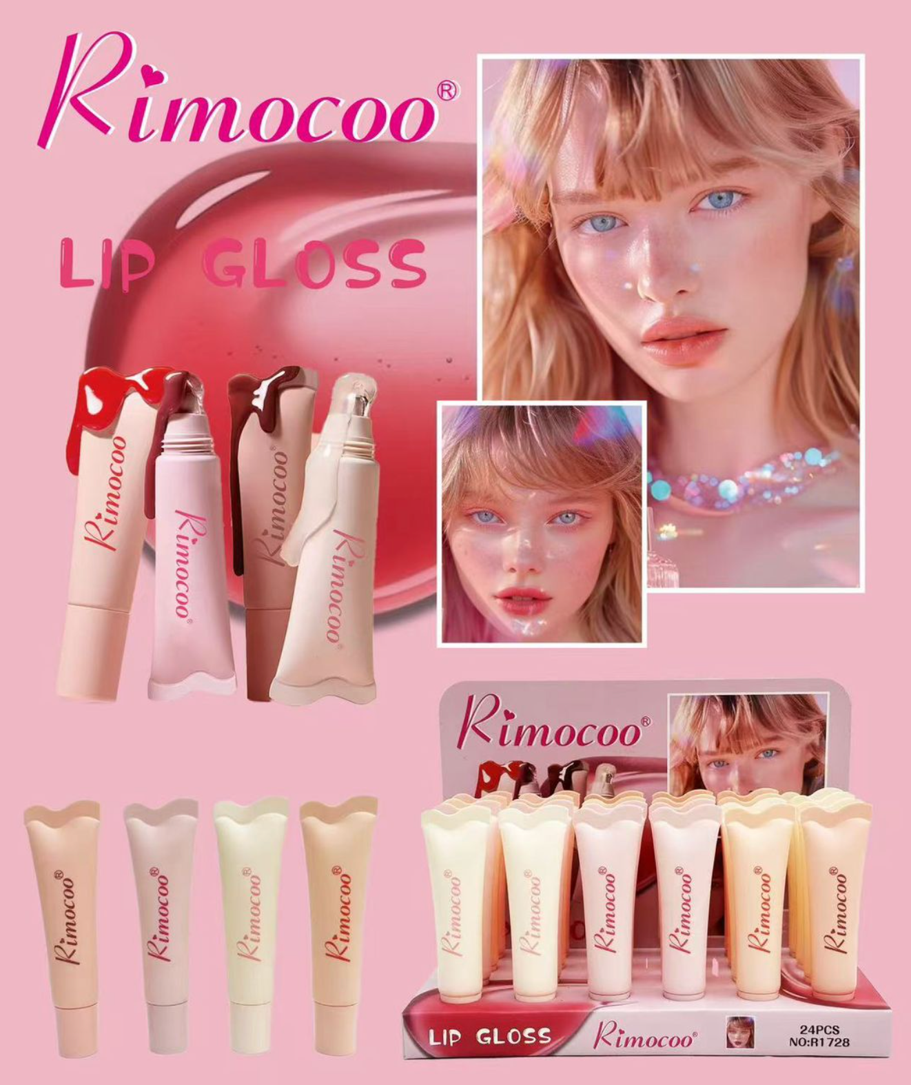 Hydrating 24 PC Lip Gloss BOX