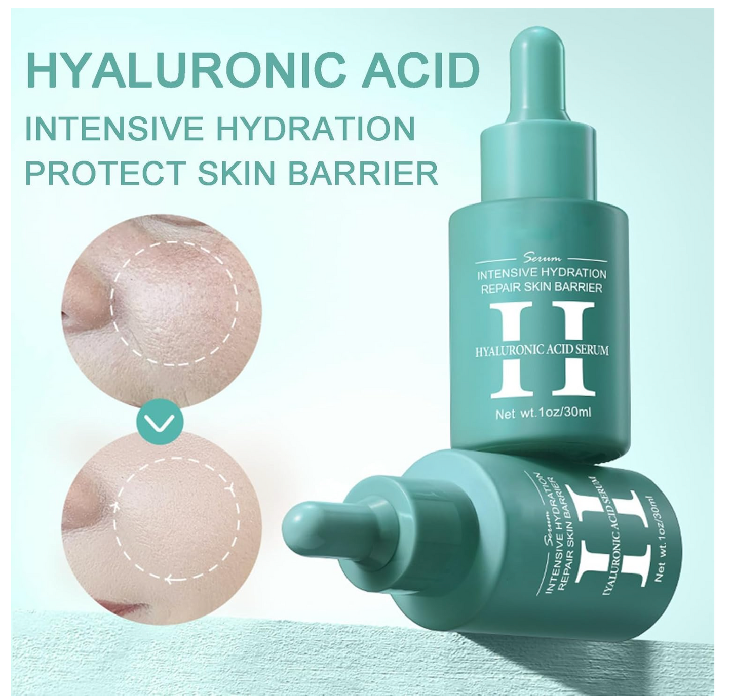 BIOAQUA 3 in 1 serum set box-RETINOL/VITAMIN C/ HYALURONIC SERUM