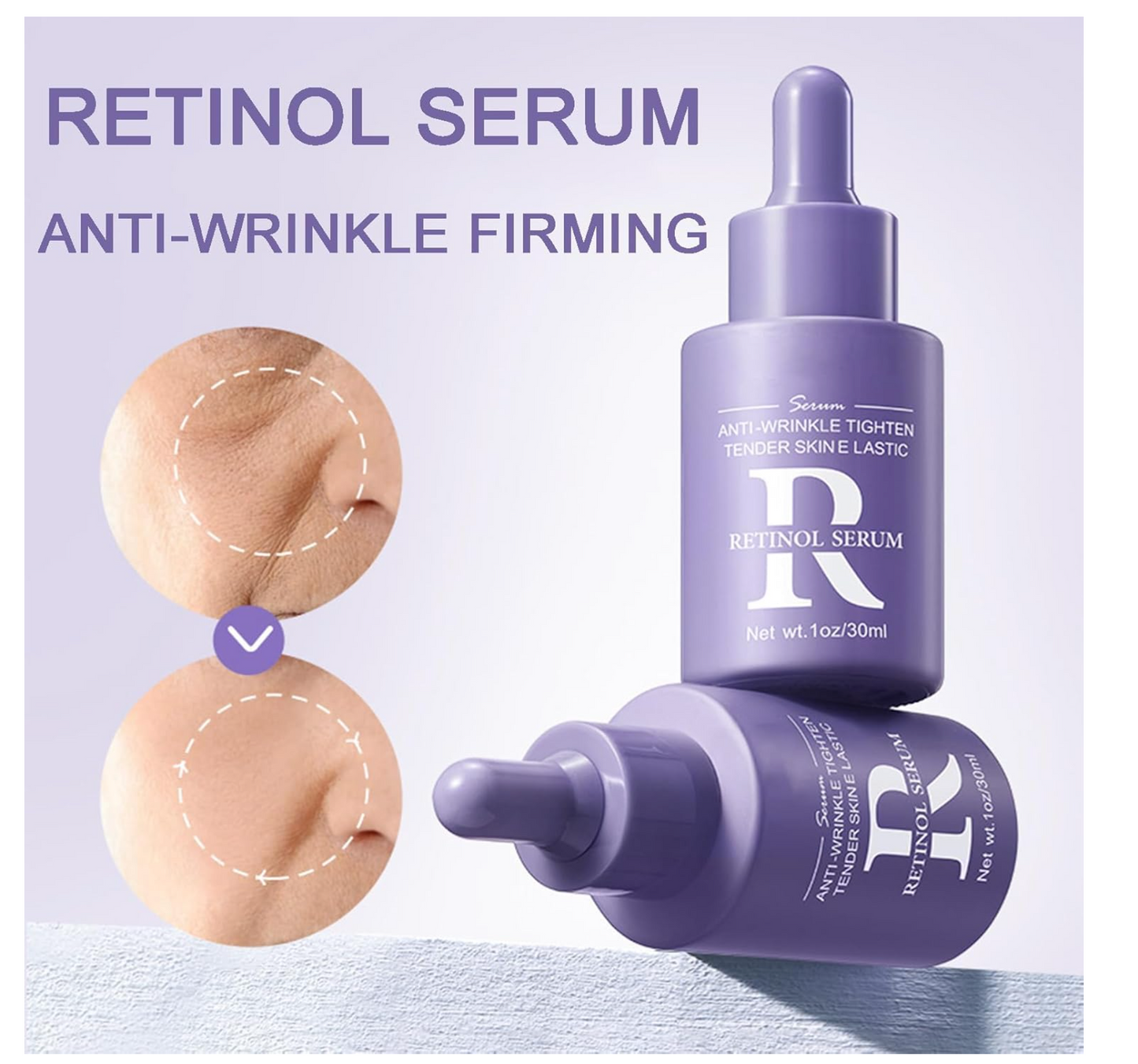 BIOAQUA 3 in 1 serum set box-RETINOL/VITAMIN C/ HYALURONIC SERUM
