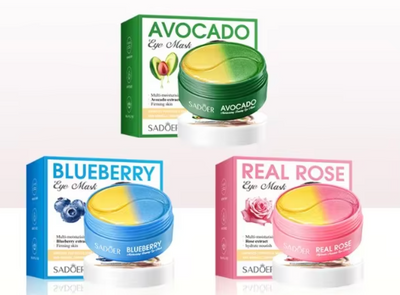 6 Pack! Sadoer Eye masks with 60 pcs each