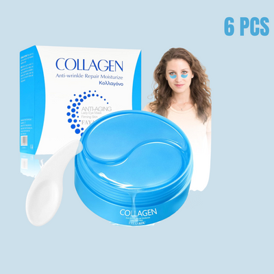 6 Pack! Collagen Eye masks with 60 pcs each