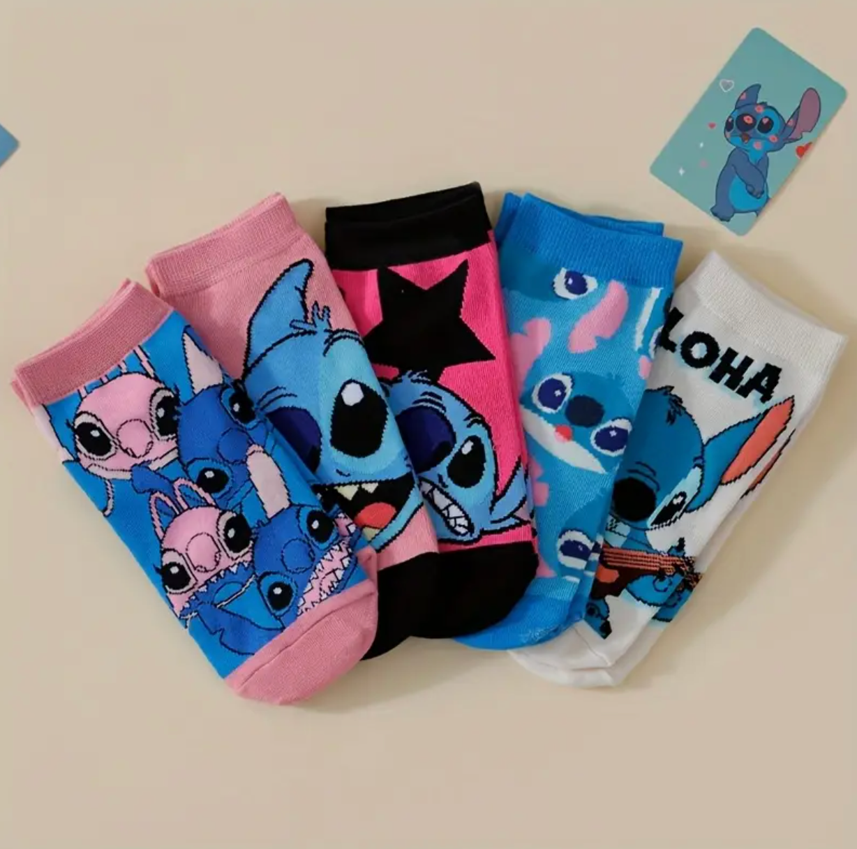 12 Pack Socks-Blue Monster