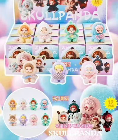 SALE! 12 PC MYSTERY MINI BLIND BOX SKULLLPANDA