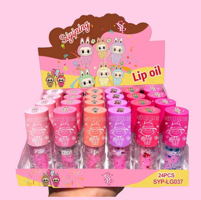 MOISTURIZING LIP GLOSS MONSTERS 24 pcs