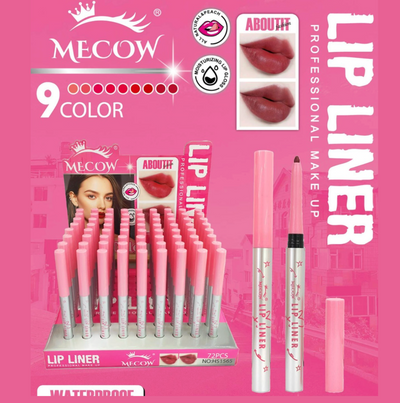 72 PC! Display Retractable Lip Liner - 9 colors