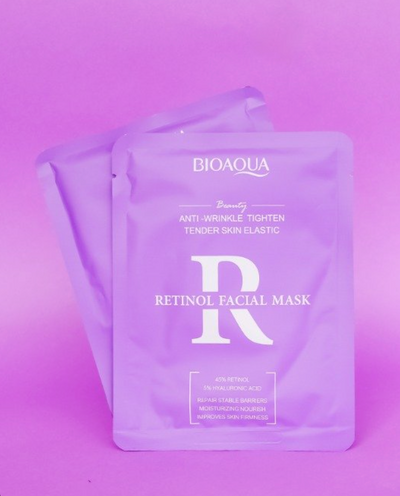 BIOAQUA 12 PC FACE MASK- RETINOL
