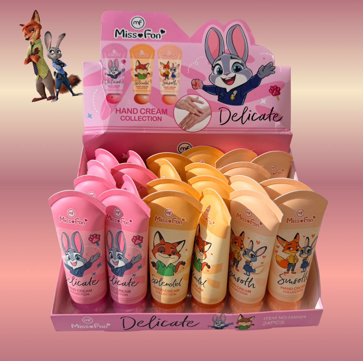 24 PC Fruit Hand Cream ZOO