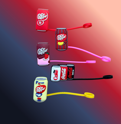 5 PC Straw Topper 40OZ Tumbler -Drinks