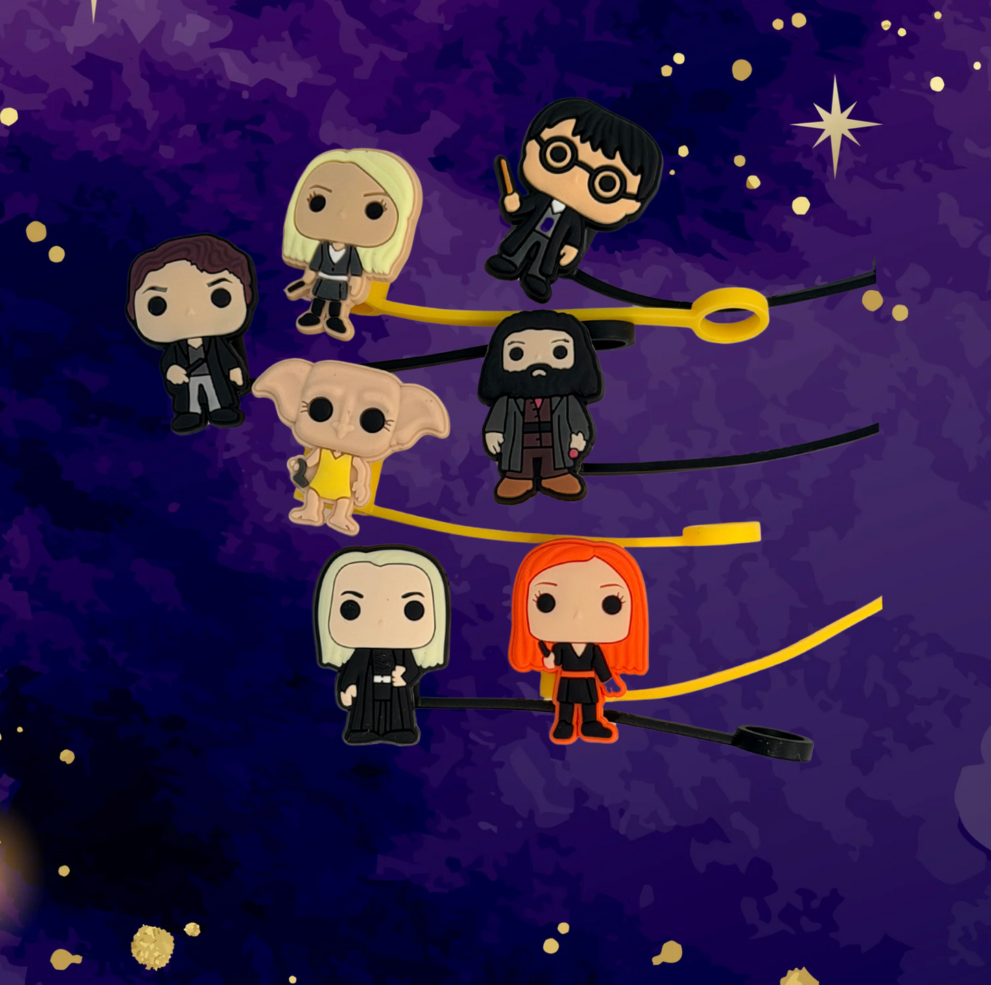 7 PC Straw Topper 40OZ Tumbler -HP