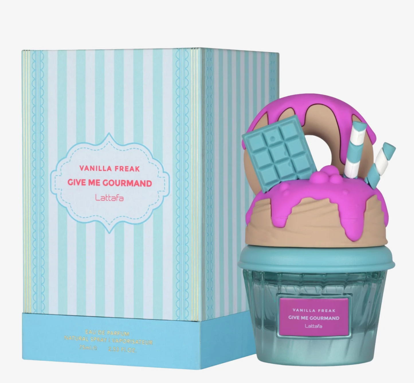 Lataffa 75ML VANILLA FREAK-GOURMAND (Cupcake, cinnamon, almond, sugar frosting, musk, vanilla)