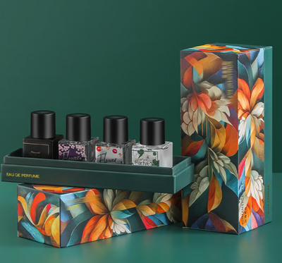 Mini Concentrated Perfume Oil Gift set- .34 FL OZ each scent- Floral Rose