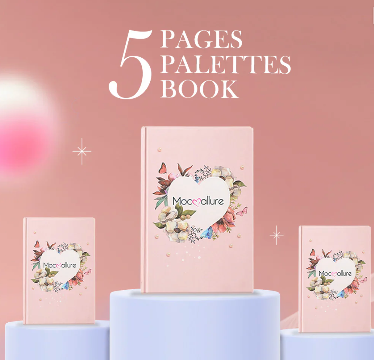 1 PC Complete Face Eyeshadow palette with highlighter, lipstick, and concealers