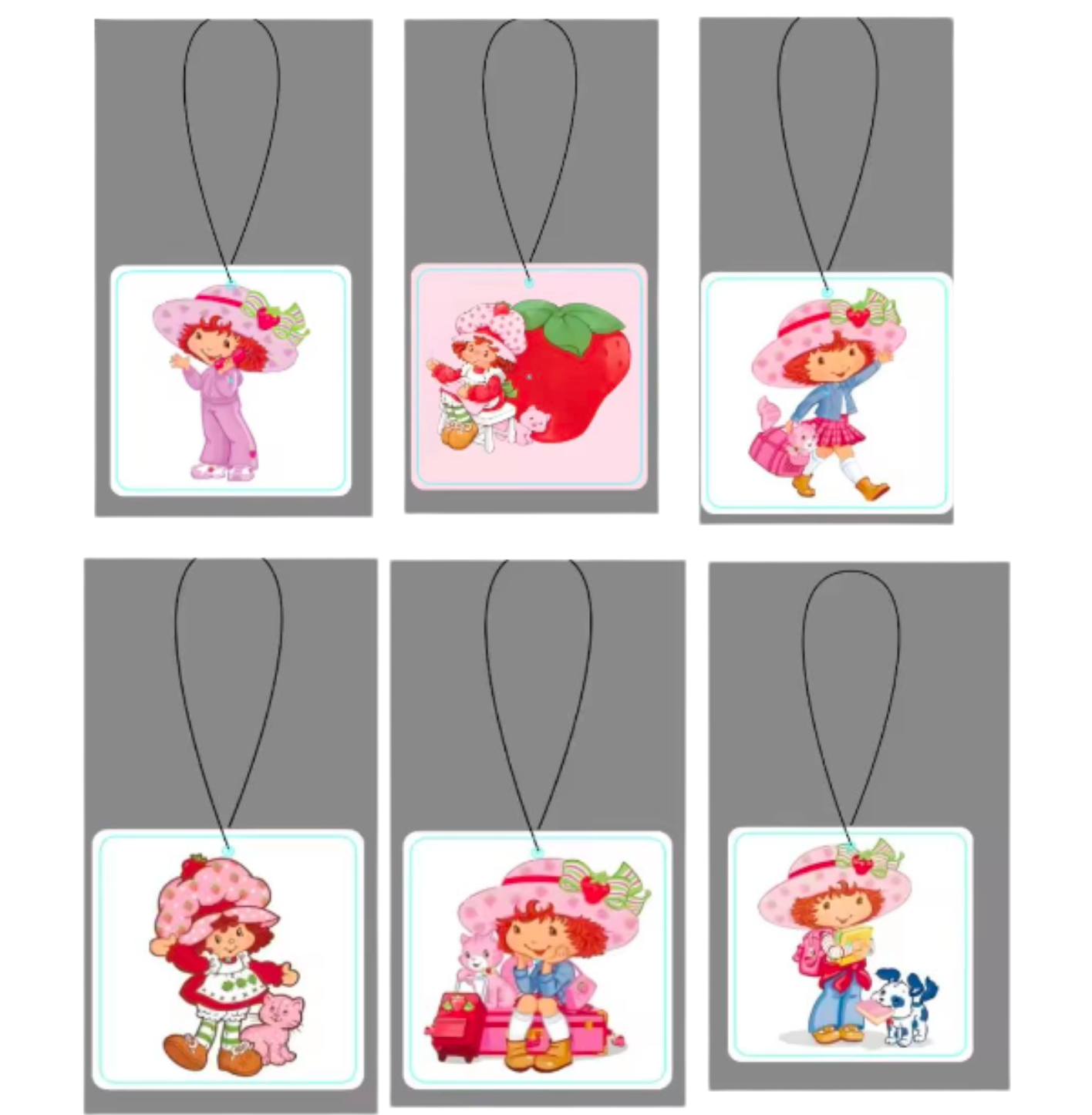 12 PACK! MIXED CAR AIR FRESHNER STRAWBERRY