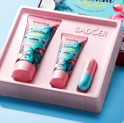 SADOER SUMMER COCONUT 3 PC SET