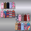 10 PC Chapstick holder keychain
