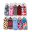 10 PC Chapstick holder keychain