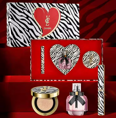 YS WILD AT HEART- Inspired Gift Set- Includes Gift bag, Box, Perfume, BB Cushion (Fair)