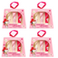 4 Packs  Soothing Lip Gloss