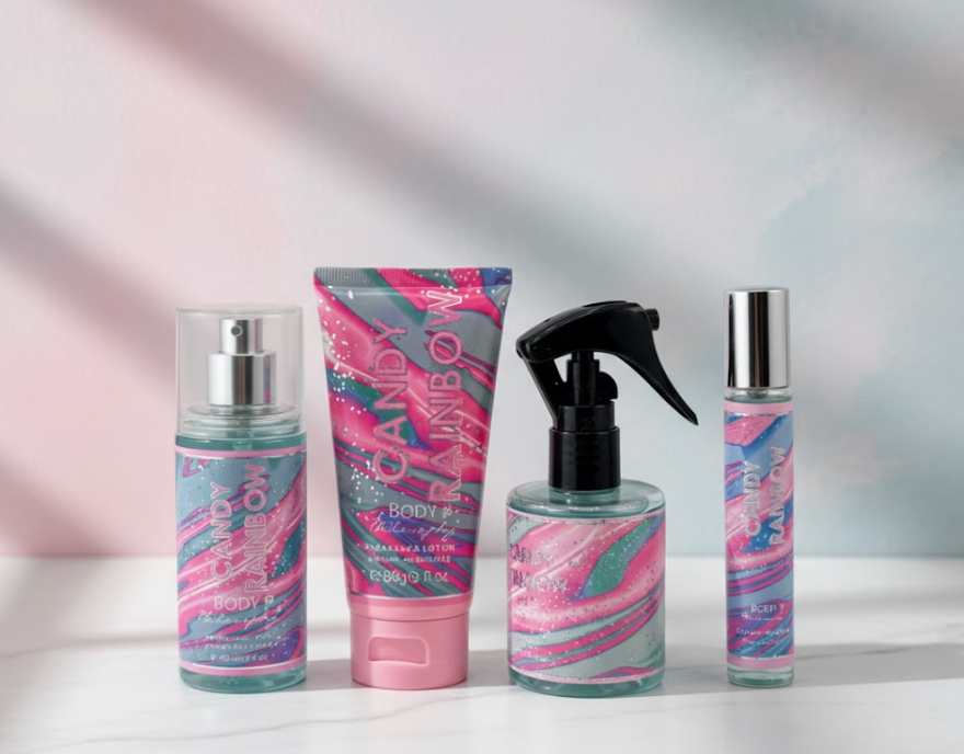 Body Philosophy Gift Set- Candy Rainbow (Mango, Fresh Clean Scent)