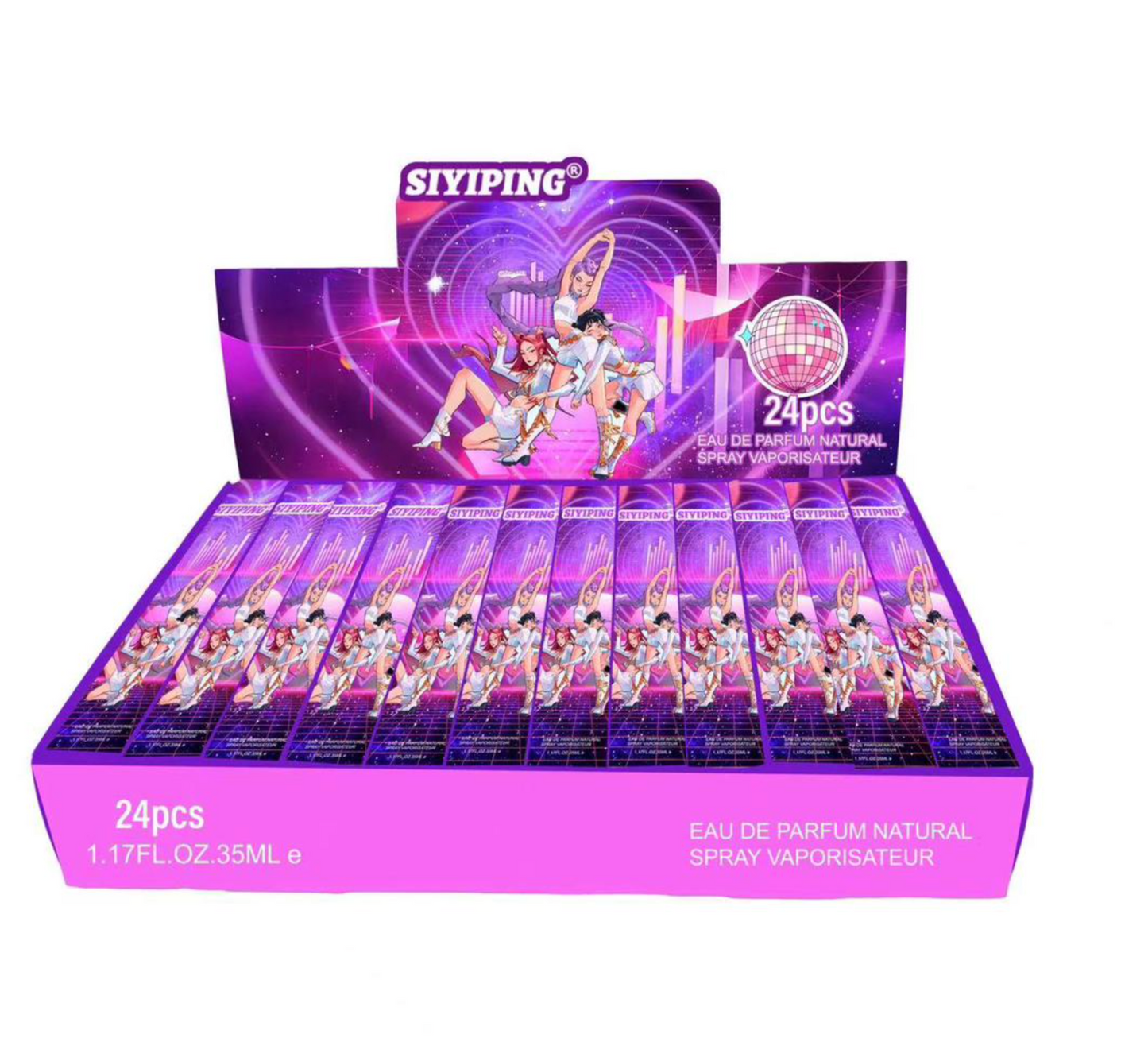24 PC Travel Size KPOP Purple