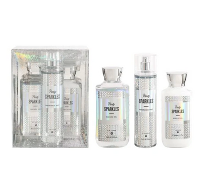 3 PC VV LOVE Party Sparkles- Bathbodyworks inspired