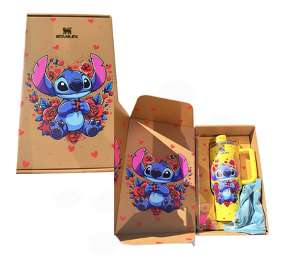 40 OZ TUMBLER WITH GIFT BOX- GOLDEN BOX