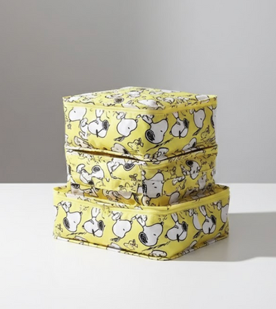 6 Piece Packing Cubes-Yellow