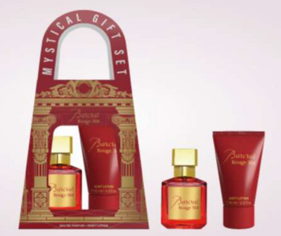 Gift Set Perfume and Body Lotion-Inspired Bacarr