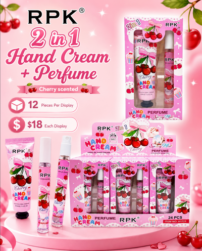 12 PC Display cherry Set